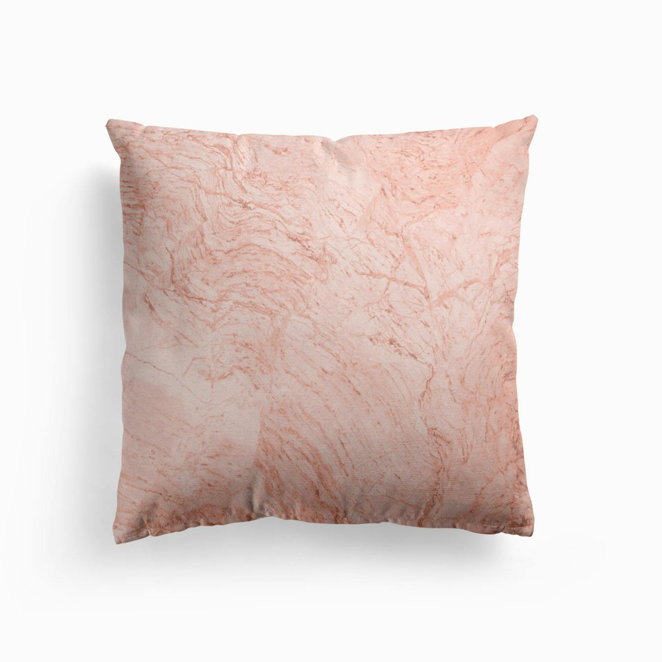 Pink shop marble cushion